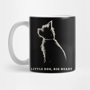 Little Dog, Big Heart: A Bundle of Love Mug